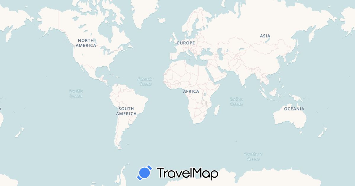 TravelMap itinerary: driving in Iraq (Asia)